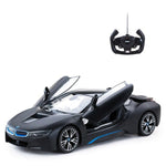 Voiture télécommandée BMW i8 portes ouvrantes Shop Radiocommandé Noir 