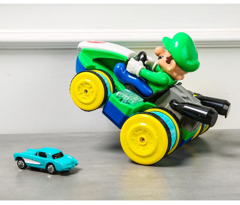Voiture télécommandée : Luigi - Mario Kart Mini RC
