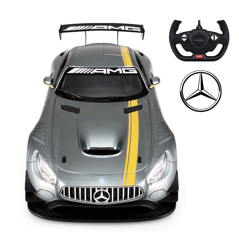 Voiture de course télécommandée Mercedes AMG F1 grise • Voitures  Télécommandées