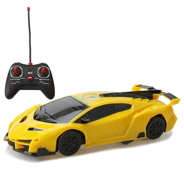 Voiture télécommandée mur Shop Radiocommandé Jaune