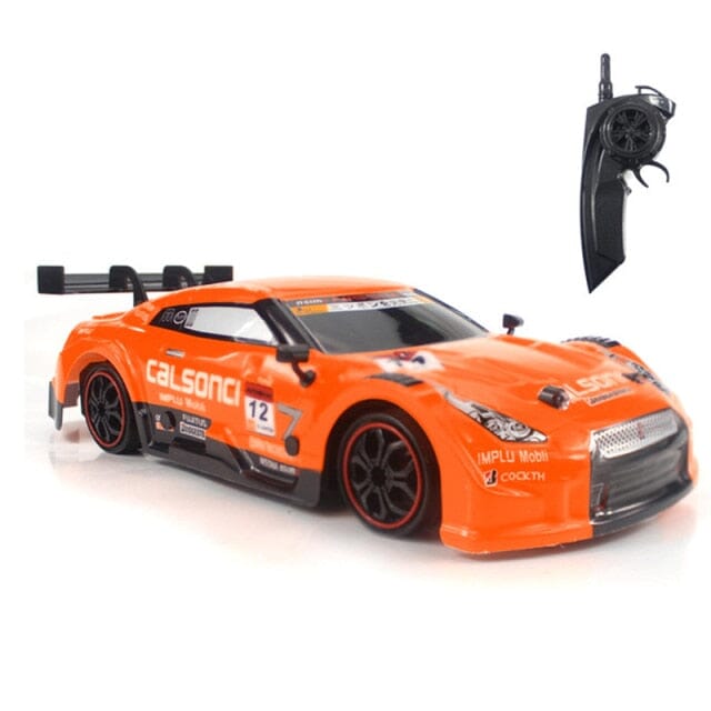 Voiture télécommandée Nissan GTR Shop Radiocommandé Orange Oui 