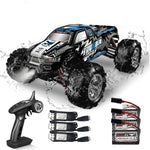 Voiture télécommandée rapide tout terrain Shop Radiocommandé Bleu - 3 batteries Oui 