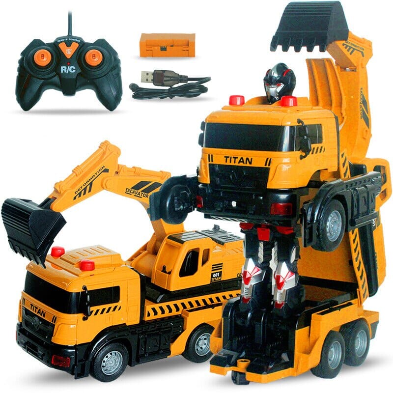 Voiture transformers électrique Shop Radiocommandé Blanc
